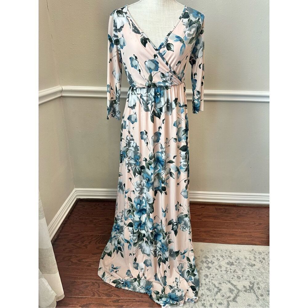 Pink Blush Maxi Dress Size Large NWT